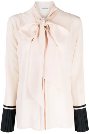 Victoria Beckham Pussy-bow silk shirt