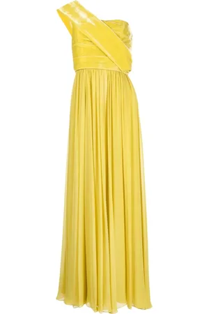 Elie saab One-shoulder silk gown