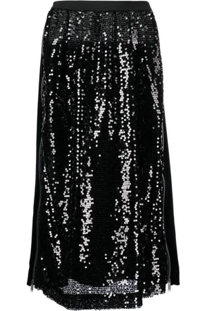 UNDERCOVER Sequinned maxi skirt
