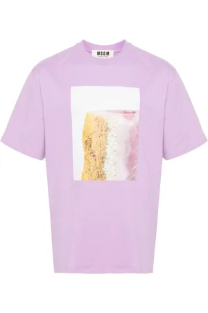 Msgm X Duccio Maria Gambi photograph-print T-shirt