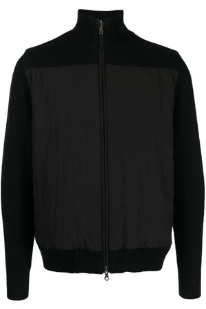 N.PEAL Quilted long-sleeved cashmere jacket