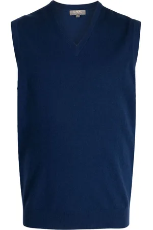 N.PEAL The Westminster knit vest