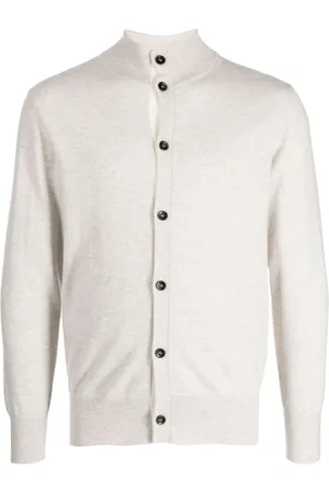 N.PEAL High-neck cashmere cardigan