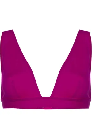 ERES Chrome triangle-cup bikini top