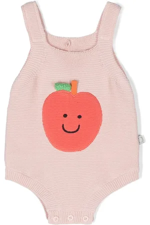 Stella McCartney Appliqué-detail knitted body