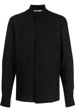 Palm Angels All-over monogram shirt