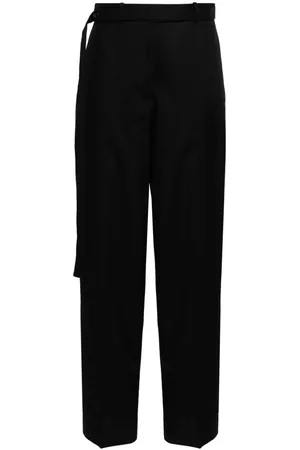 Rohe Belted wide-leg trousers