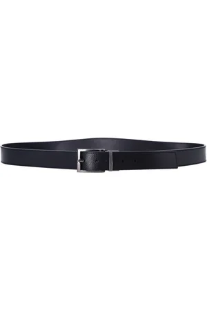 Emporio Armani Leather buckle belt