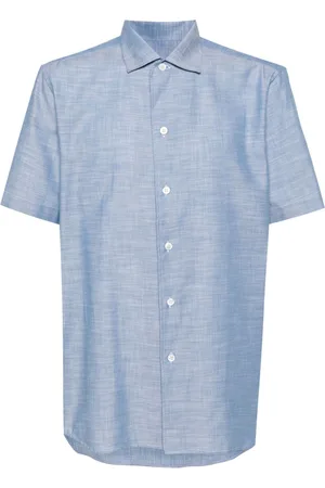 BRIONI Chambray cotton shirt