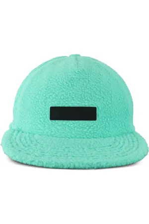 FEAR OF GOD Logo-patch fleece baseball cap