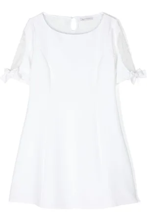 MONNALISA Crepe laced dress