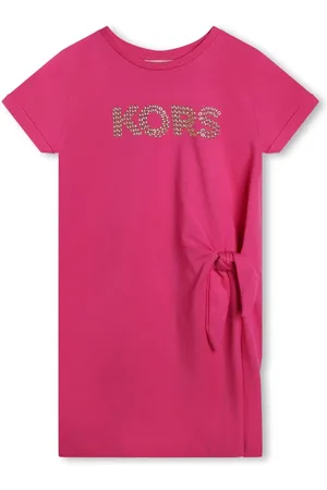 Michael Kors Logo-embellished cotton minidress