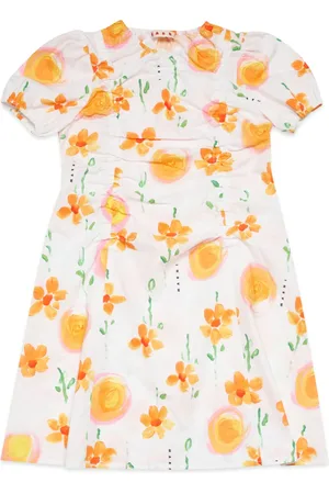 Marni Sunny Day floral-print poplin dress