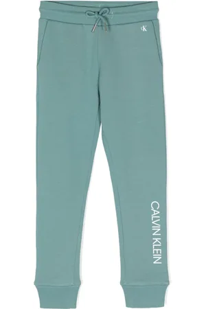 Calvin Klein Institutional logo-print cotton track pants