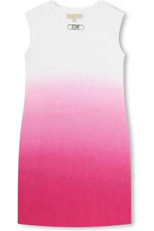 Michael Kors Gradient-effect cotton dress