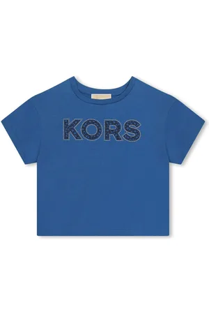Michael Kors Logo-appliqué organic cotton T-shirt