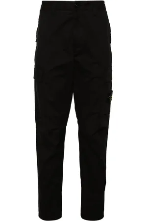 Stone Island Compass-badge tapered cargo trousers