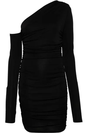 The Andamane Olimpia asymmetric minidress