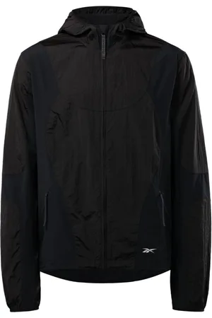 Reebok Panellled hooded running jacket