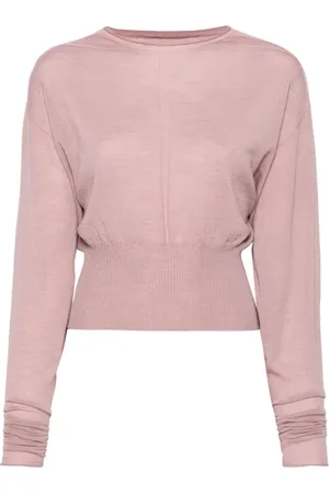 Rick Owens Round-neck virgin wool jumper