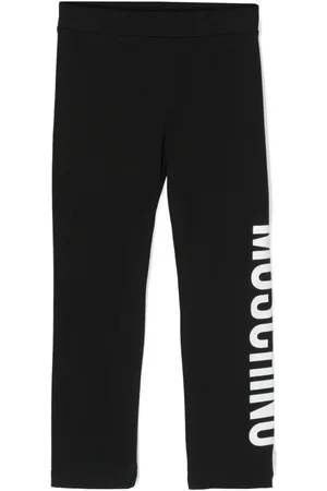 Moschino Logo-print cotton leggings