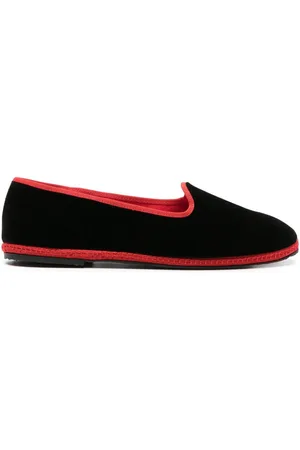 Scarosso Select Edit velvet slippers