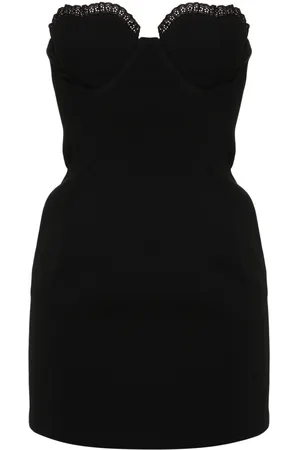 Ilkyaz Ozel Strapless mini dress