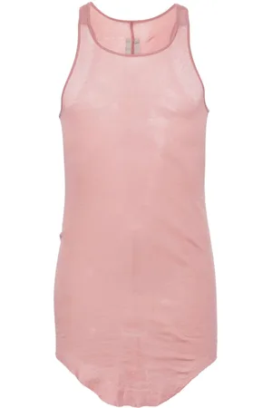 Rick Owens Longline cotton tank top