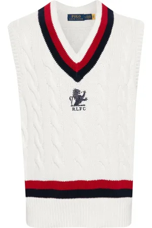 Ralph Lauren Logo-appliqué cotton vest