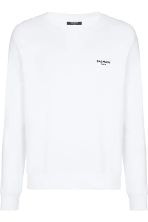 Balmain Logo-print cotton sweatshirt