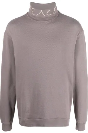 KAPITAL Embroidered-motif cotton jumper