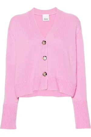 Allude V-neck cashmere cardigan