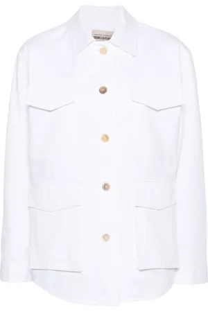 SEMICOUTURE Cotton military jacket