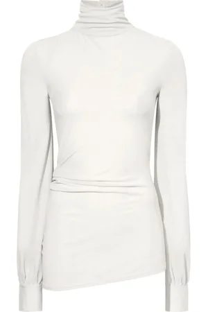 Proenza Schouler Sonia draped blouse