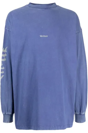 We11 Done Logo-print long-sleeve T-shirt