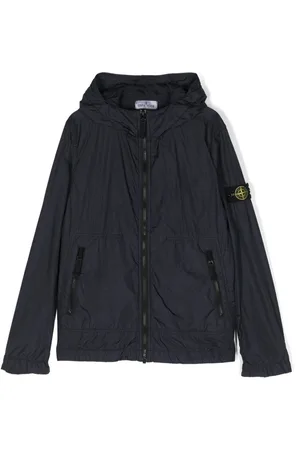 Stone Island Compass-badge hooded jacket