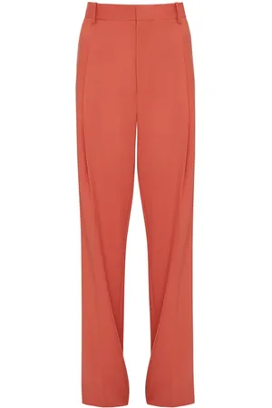 Victoria Beckham Pleat-detail wide-leg trousers