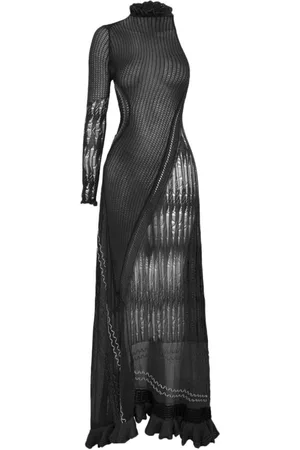 Roberta Einer Chloe one-sleeve midi dress