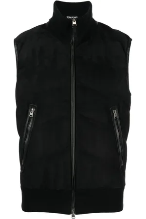 Tom Ford Panelled suede gilet