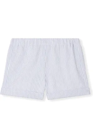 BONPOINT Candy stripe-print cotton shorts