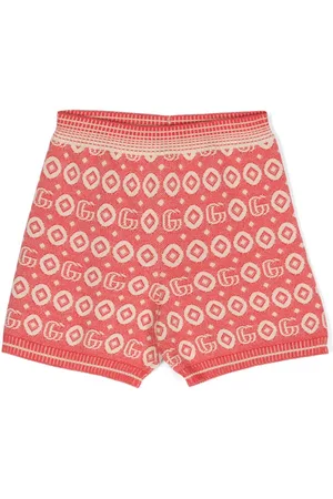 Gucci Double-G-pattern ribbed shorts