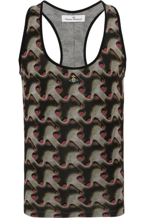 Vivienne Westwood Embroidered-Orb logo vest