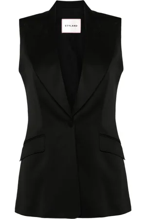 Styland V-neck buttoned waistcoat