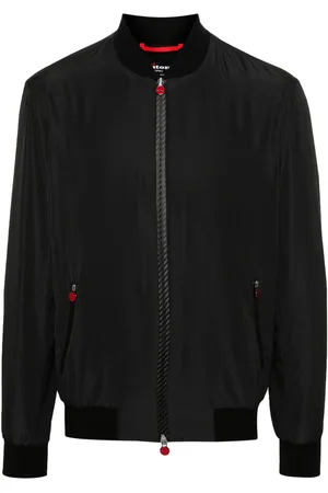 Kiton Zipped bomber jacket