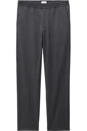 Filippa K Elasticated-waist straight-leg trousers