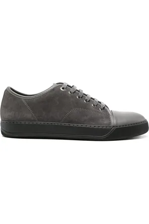 Lanvin Lace-up suede sneakers