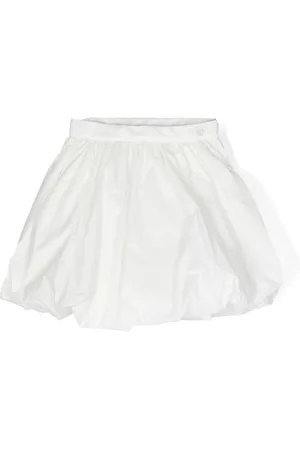 MONNALISA Puffball taffeta skirt