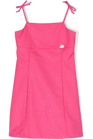 Chiara Ferragni Beaded twill A-line dress