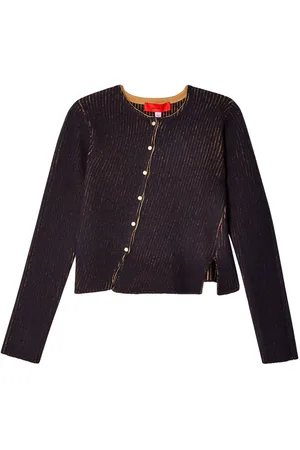 ECKHAUS LATTA Starling ribbed cardigan