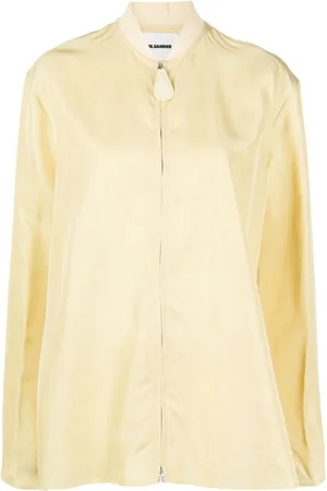 Jil Sander Zip-up long-sleeve shirt